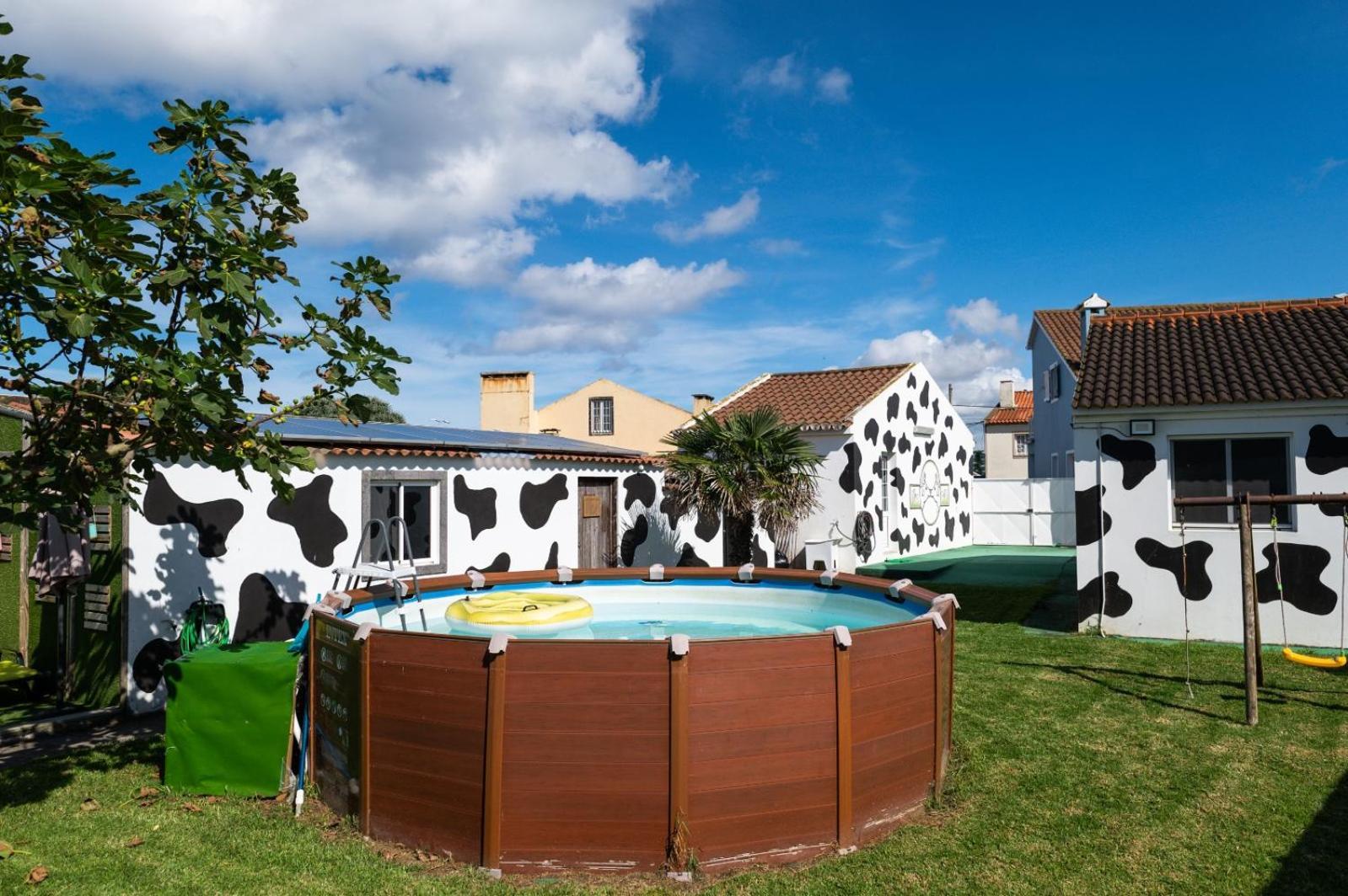 Azores Cow House Calhetas Luaran gambar